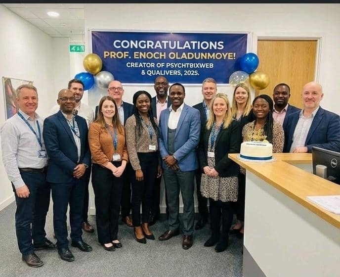 Celebrated oladunmoye